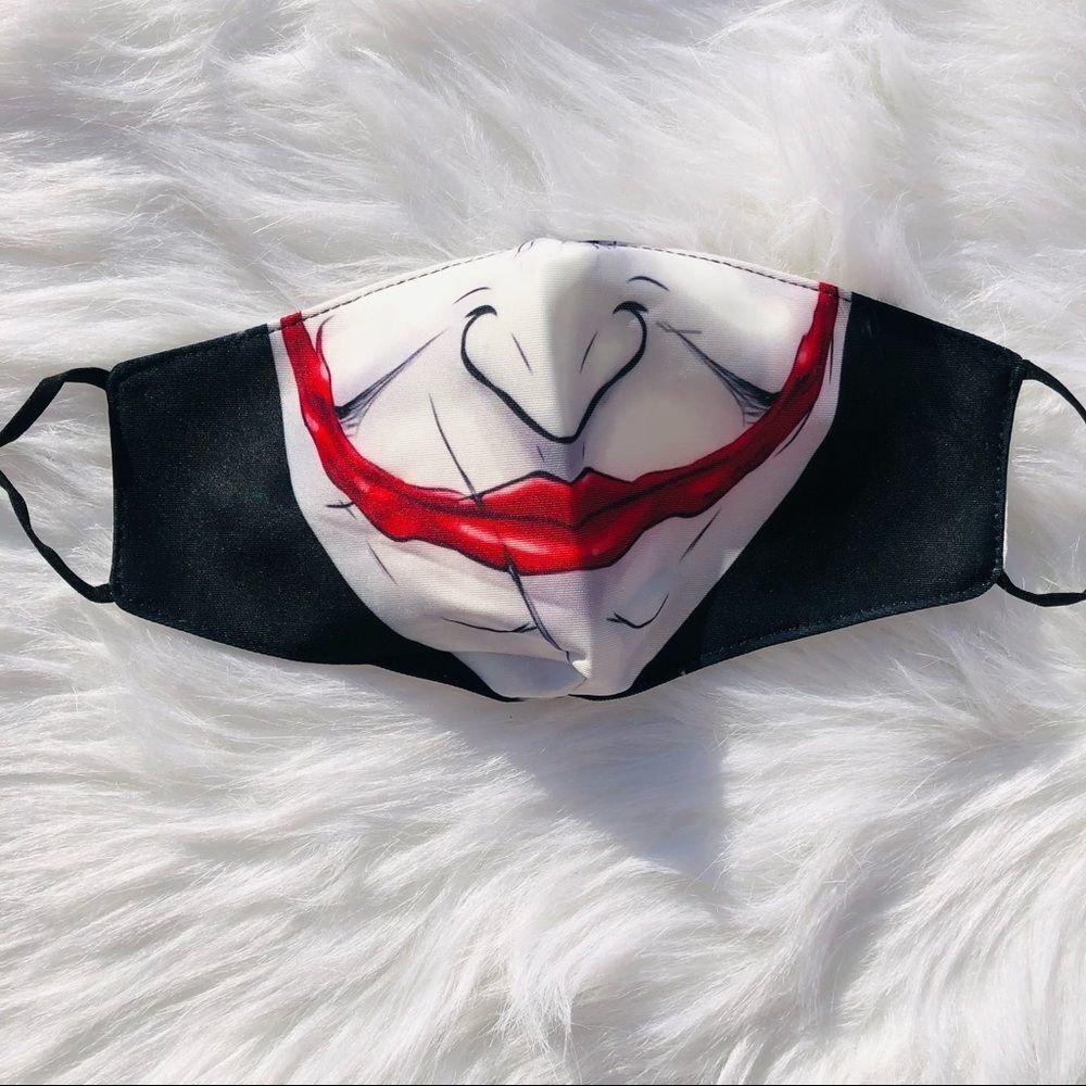 Brand New Halloween Face Mask For ADULTS Scary Fashion Washable Face Co…